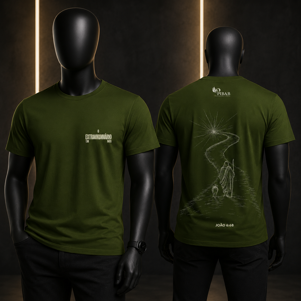 Camiseta O Extraordinário em Nós — PIBAB