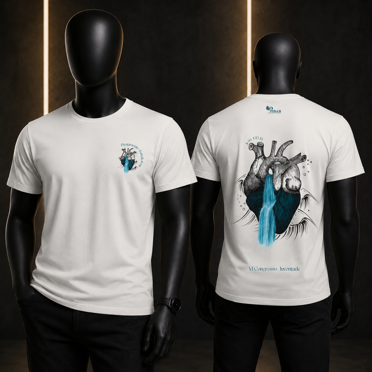 Camiseta Plenamente Satisfeito — PIBAB